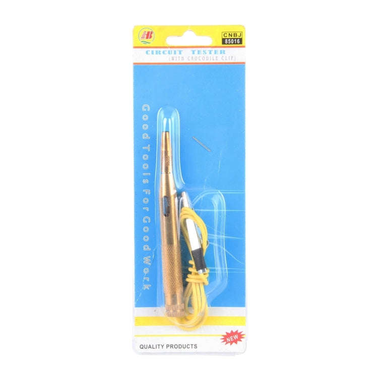 CNJB-85016 Pure Copper Circuit Tester and Electrical Voltage Detector Pen Set With Crocodile Clip...