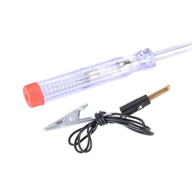 CNJB-85015 Circuit Tester and Electrical Voltage Detector Pen Set With Crocodile Clip 6-12V, Wire...