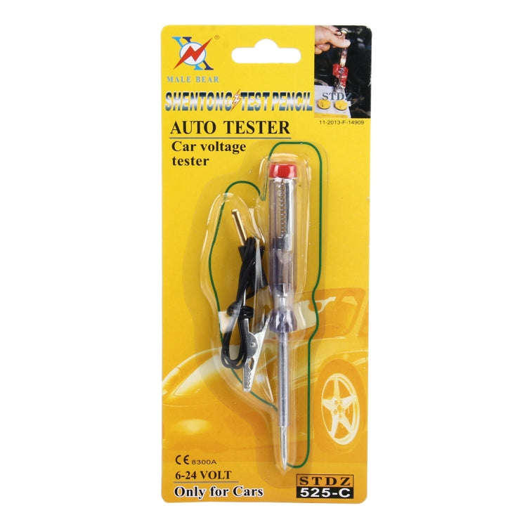 CNJB-85015 Circuit Tester and Electrical Voltage Detector Pen Set With Crocodile Clip 6-12V, Wire...