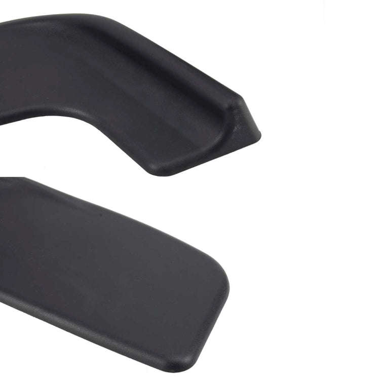2 PCS Universal Fit Car Front Bumper Spoiler Lip Splitter Diffuser SUV ABS Front Shovel, Length: ...