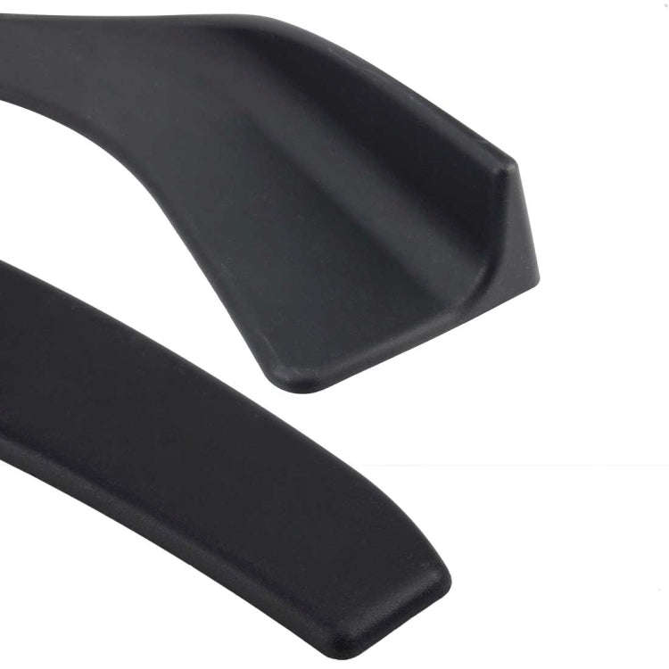 2 PCS Universal Fit Car Front Bumper Spoiler Lip Splitter Diffuser SUV ABS Front Shovel, Length: ...