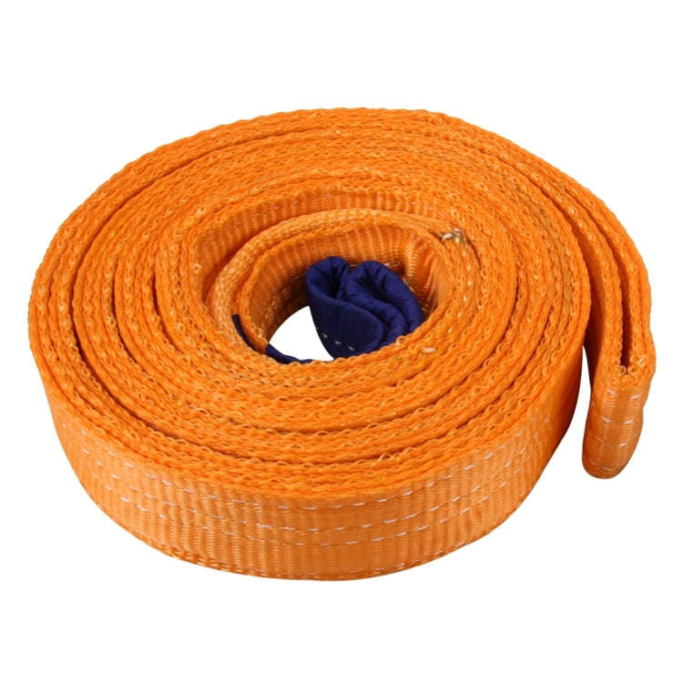 ZONGYUAN ZY-0223 Car 5m×5cm 8 Ton Towing 2 Ton Lifting Rope Straps High Strength Cable Cord Heav...