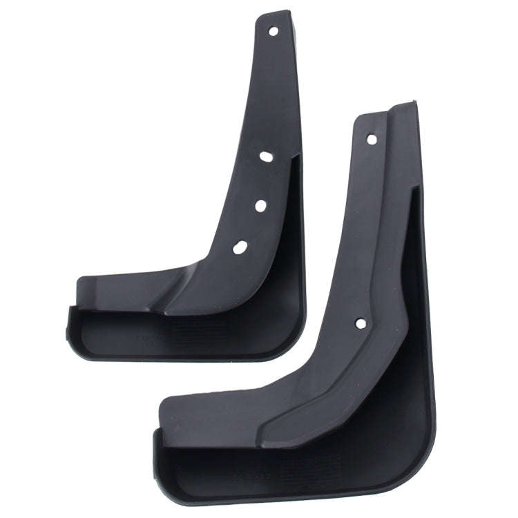 4 PCS Car Auto Semi-Rigid PVC Splash Flaps Mudguards Fender Guard for Audi A3 Sedan 2014