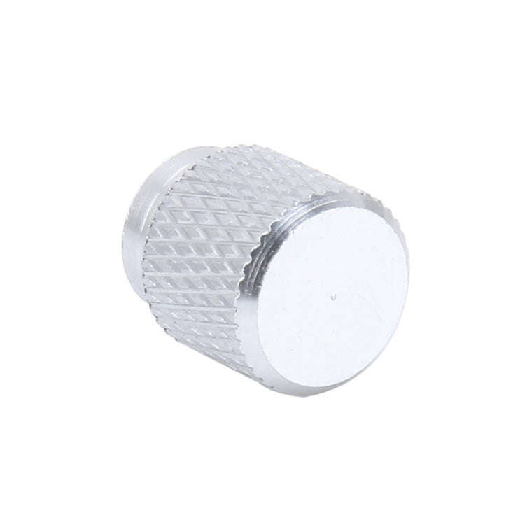 3R 3R-2115 4 PCS Universal Air Filter Shape Car Motor Bicycle Tire Valve Caps(Silver)