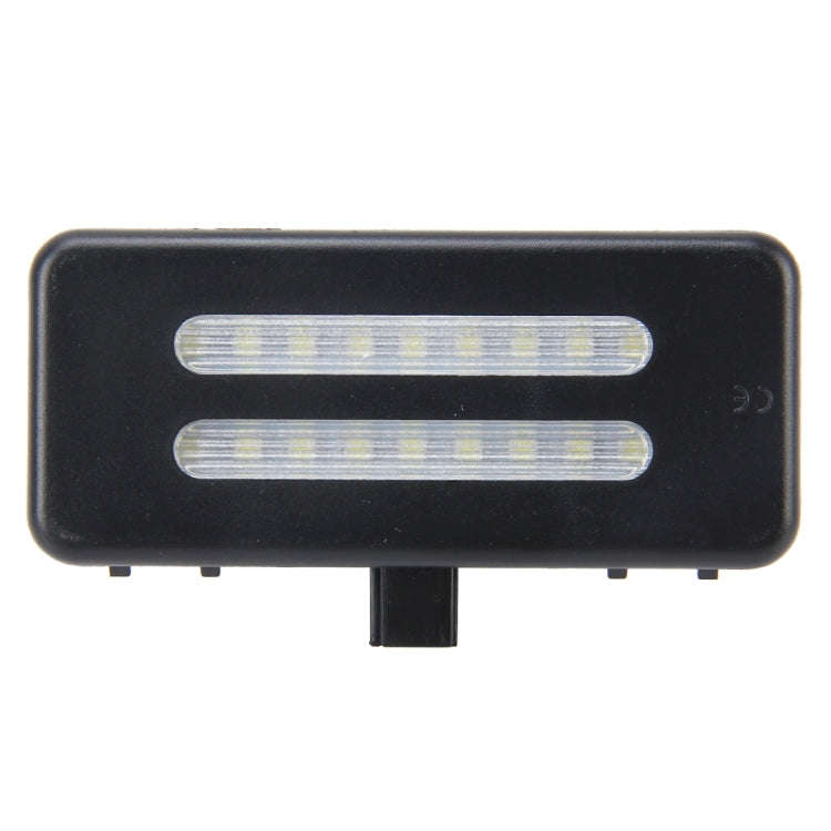 2 PCS White Light Car LED Vanity Mirror Lamp Lights with 18 SMD-3528 Lamps for BMW E60/ E60N/ E61...
