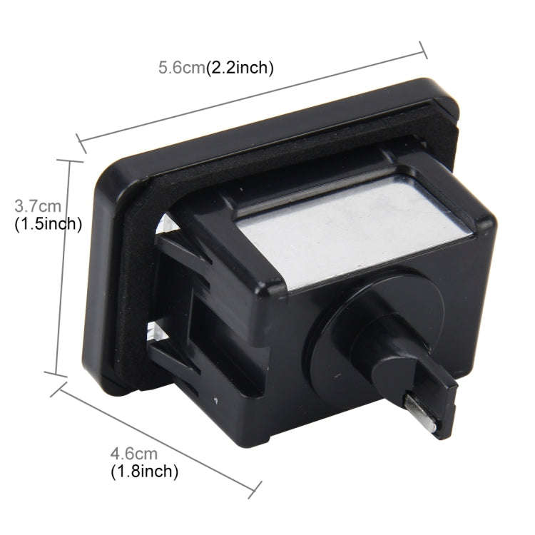 2 PCS License Plate Light with 18  SMD-3528 Lamps for Mercedes-Benz GLK X204 ,2W 120LM, DC12V (Wh...