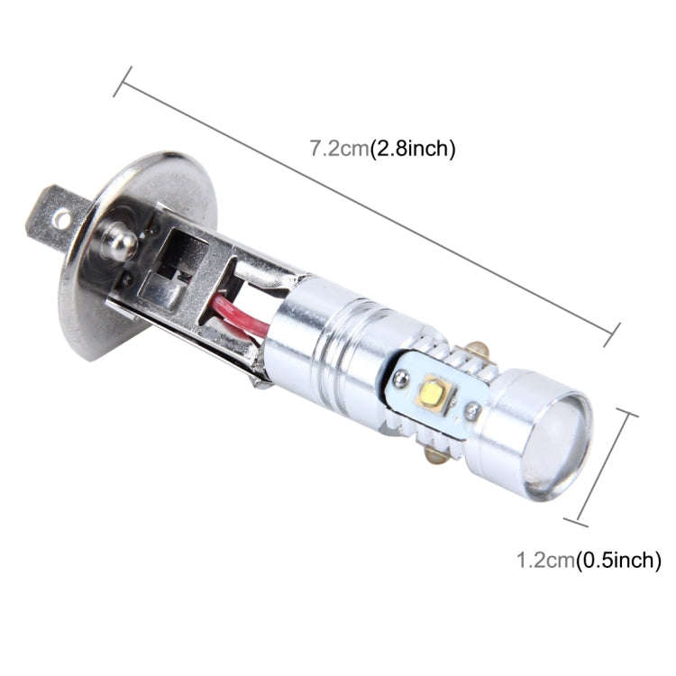 H1 25W 600 LM 5500K Car Fog Lights with 5 LED Lamps , DC 12V(White Light)