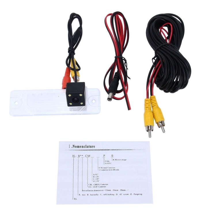 656x492 Effective Pixel  NTSC 60HZ CMOS II Waterproof Car Rear View Backup Camera With 4 LED Lamp...