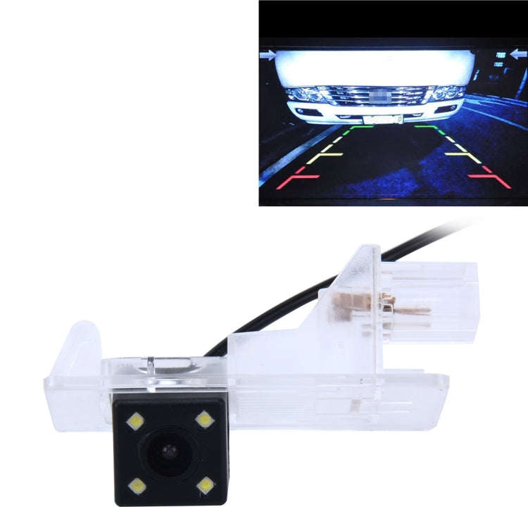 656x492 Effective Pixel NTSC 60HZ CMOS II Waterproof Car Rear View Backup Camera With 4 LED Lamps...