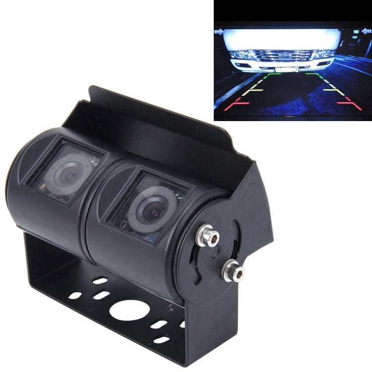Dual Head Universal 720×540 Effective Pixel, NTSC 60HZ CCD Waterproof Car Rear View Backup Camer...