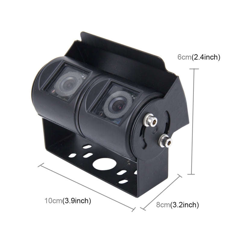 Dual Head Universal 720×540 Effective Pixel, NTSC 60HZ CCD Waterproof Car Rear View Backup Camer...