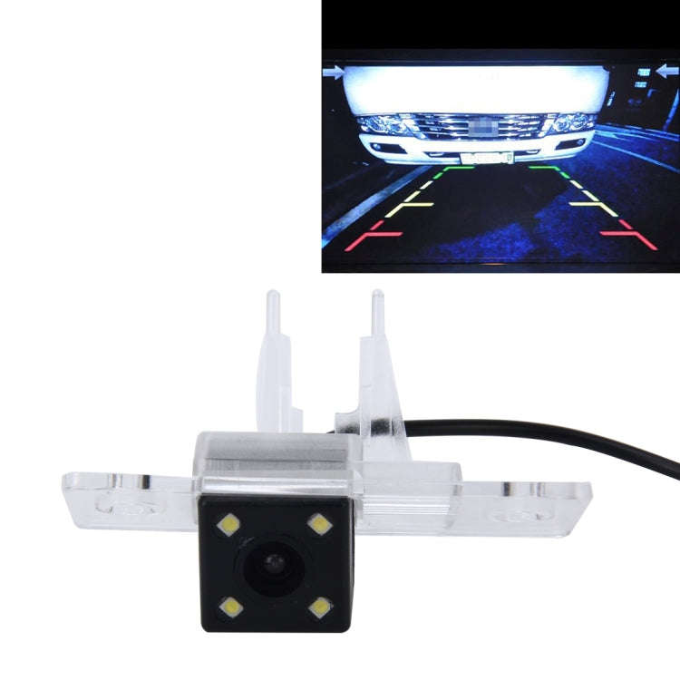 656×492 Effective Pixel  NTSC 60HZ CMOS II Waterproof Car Rear View Backup Camera With 4 LED Lam...
