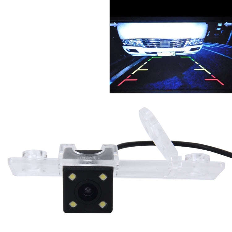 656×492 Effective Pixel  NTSC 60HZ CMOS II Waterproof Car Rear View Backup Camera With 4 LED Lam...