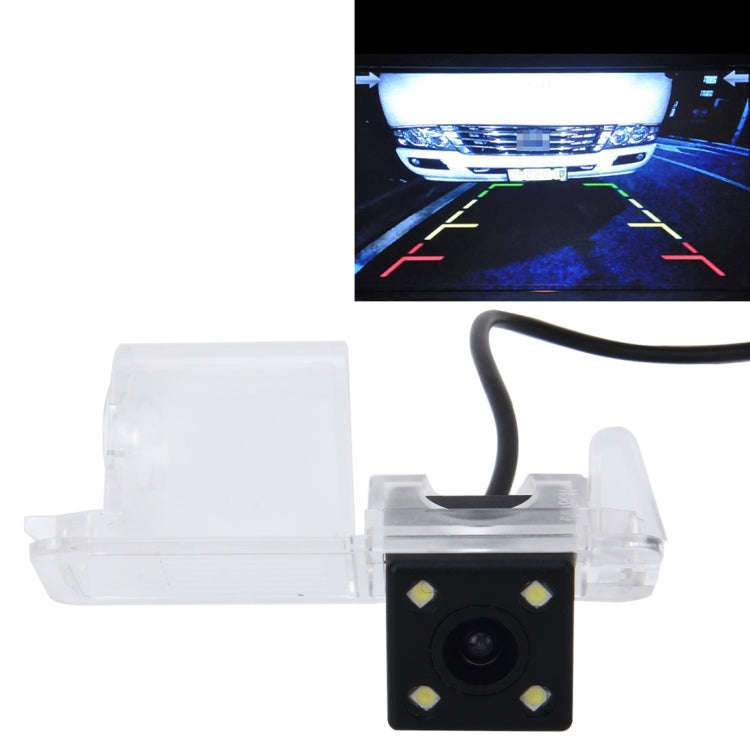 656×492 Effective Pixel  NTSC 60HZ CMOS II Waterproof Car Rear View Backup Camera With 4 LED Lam...
