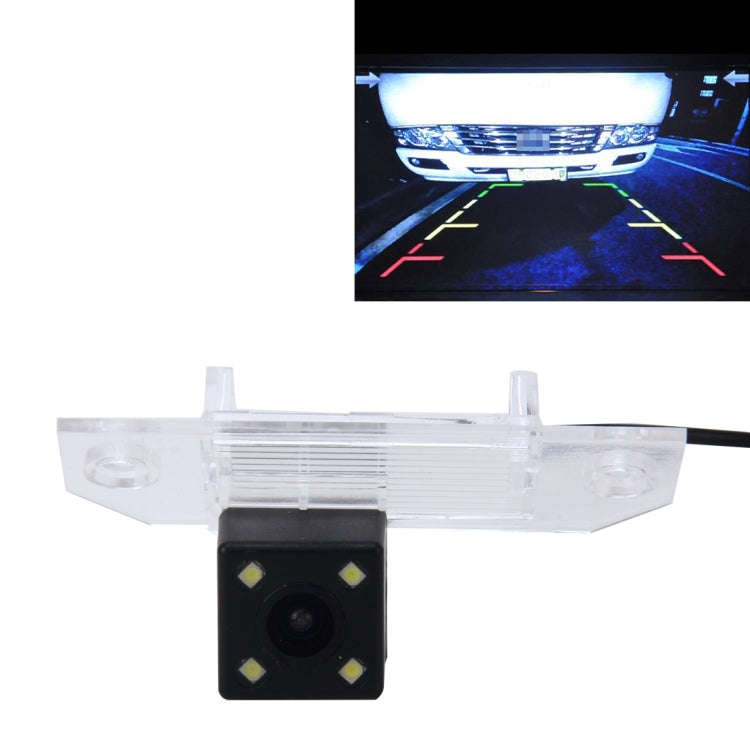 656×492 Effective Pixel NTSC 60HZ CMOS II Waterproof Car Rear View Backup Camera With 4 LED Lamp...