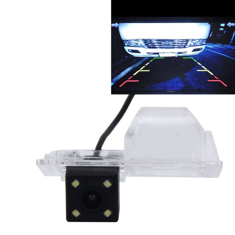 656x492 Effective Pixel NTSC 60HZ CMOS II Waterproof Car Rear View Backup Camera With 4 LED Lamps...