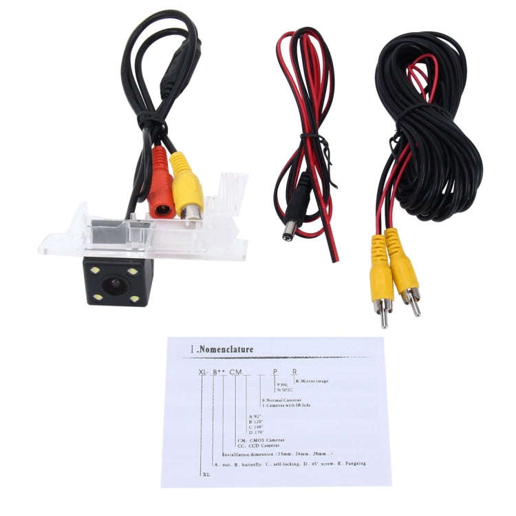 656x492 Effective Pixel  NTSC 60HZ CMOS II Waterproof Car Rear View Backup Camera With 4 LED Lamp...