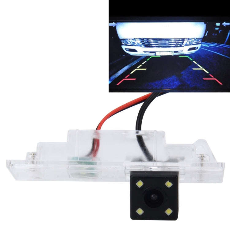 656x492 Effective Pixel NTSC 60HZ CMOS II Waterproof Car Rear View Backup Camera With 4 LED Lamps...
