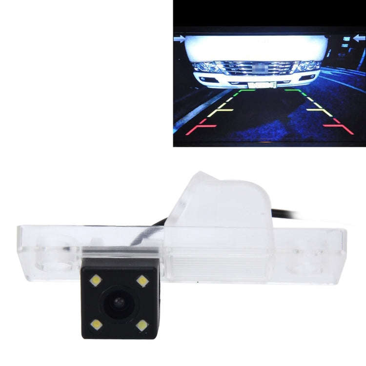656x492 Effective Pixel  NTSC 60HZ CMOS II Waterproof Car Rear View Backup Camera With 4 LED Lamp...