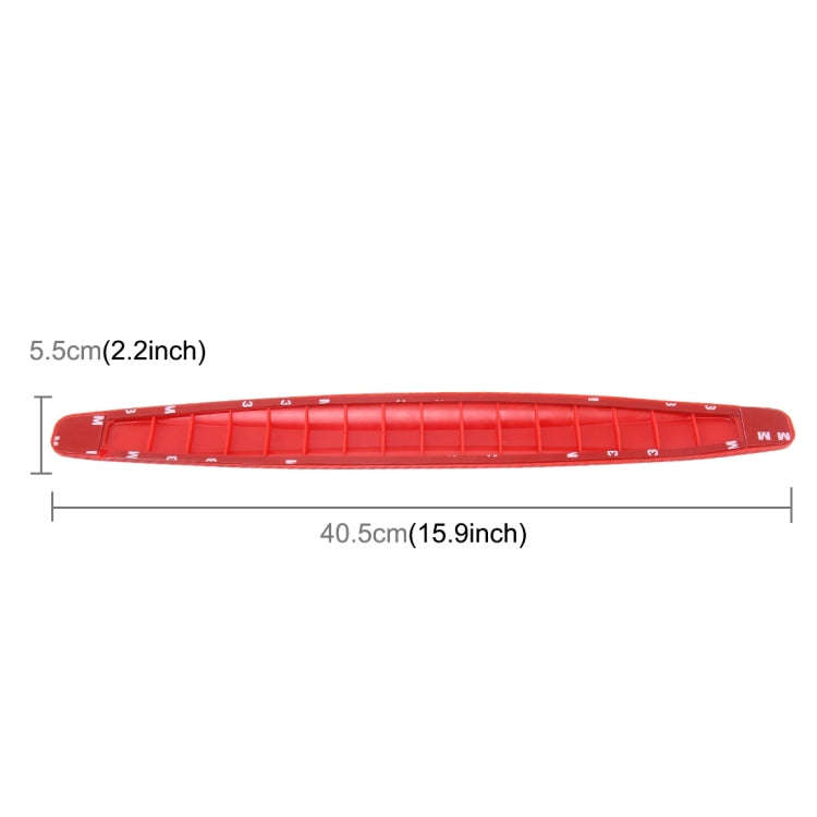 2 PCS Universal Car Body Carbon Fiber Bumper Guard Protector Sticker/Car Crash Bar Bumper Strips ...