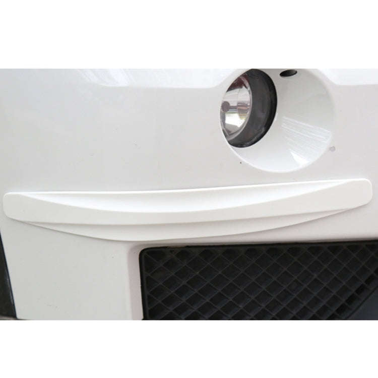 2 PCS Universal Car Body Carbon Fiber Bumper Guard Protector Sticker/Car Crash Bar Bumper Strips ...