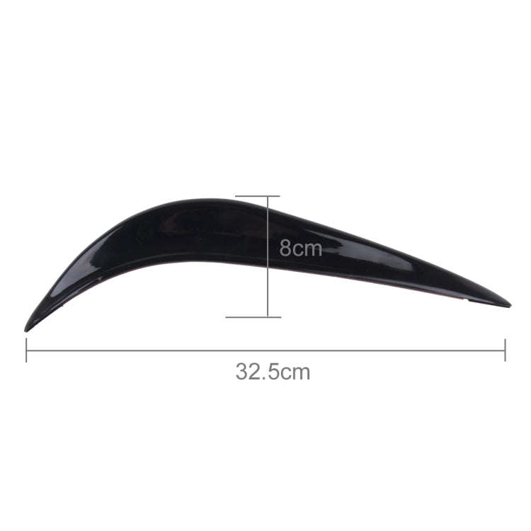 2 PCS YI-237 Universal Car Body Bumper Guard Protector Sticker Turning Guard/Car Crash Bar Bumper...