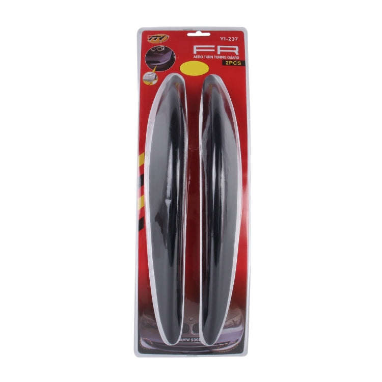 2 PCS YI-237 Universal Car Body Bumper Guard Protector Sticker Turning Guard/Car Crash Bar Bumper...