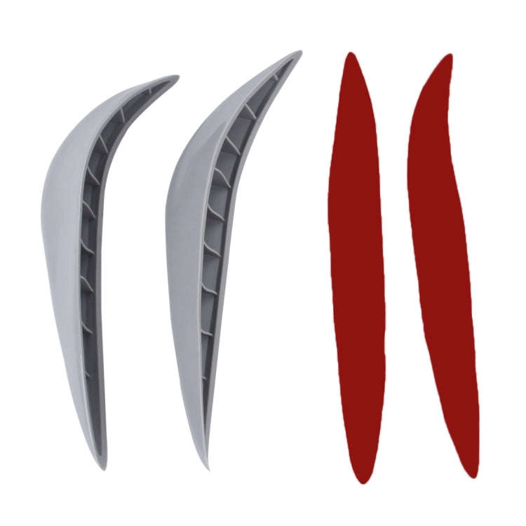 2 PCS YI-237 Universal Car Body Bumper Guard Protector Sticker Turning Guard/Car Crash Bar Bumper...