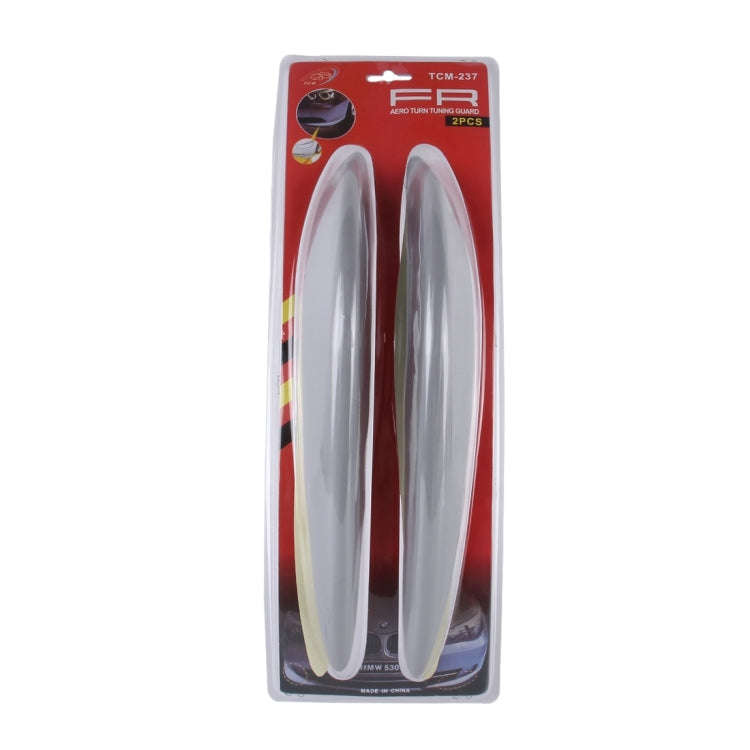2 PCS YI-237 Universal Car Body Bumper Guard Protector Sticker Turning Guard/Car Crash Bar Bumper...