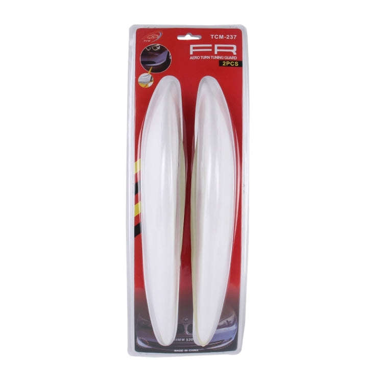 2 PCS YI-237 Universal Car Body Bumper Guard Protector Sticker Turning Guard/Car Crash Bar Bumper...