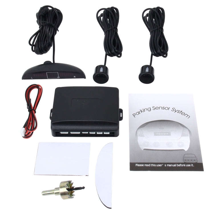 Car Buzzer Reverse Backup Radar System - Premium Quality 2 Parking Sensors Car Reverse Backup Rad...