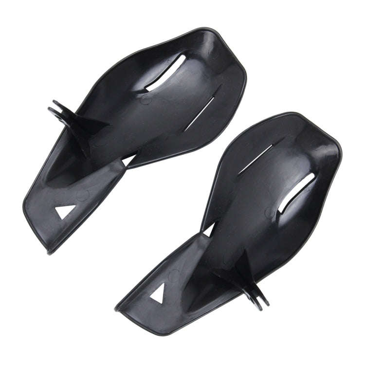 2 PCS Motorcycle Universal ABS Handle Wind-block Handguard(Black)
