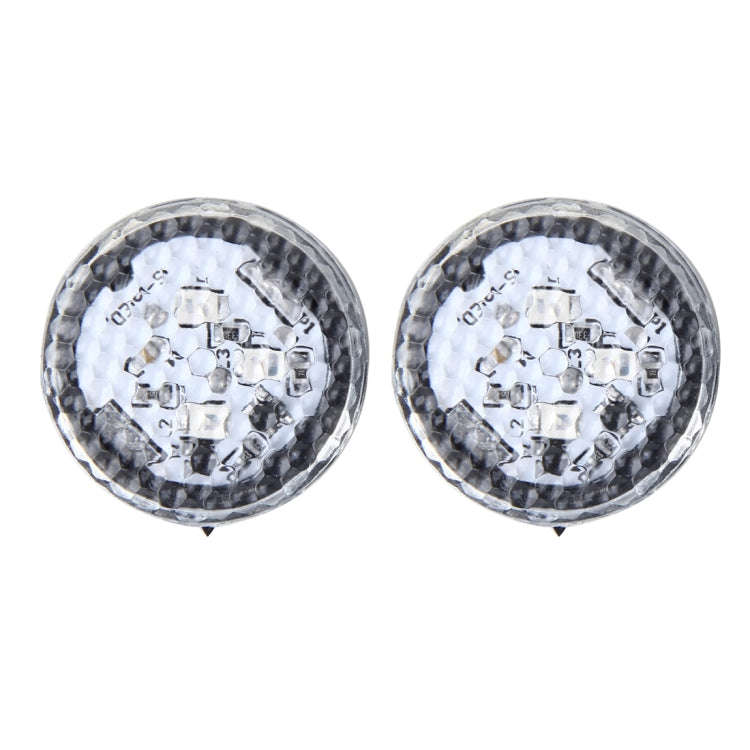 2 PCS Car Door Anti-collision Warning Strobe Light (Red Light)