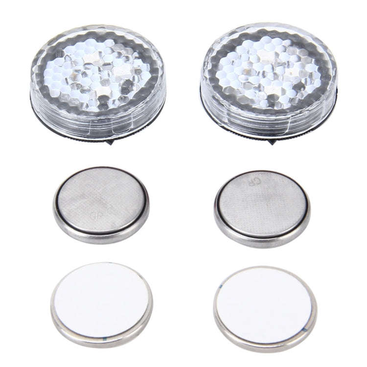 2 PCS Car Door Anti-collision Warning Strobe Light (Red Light)