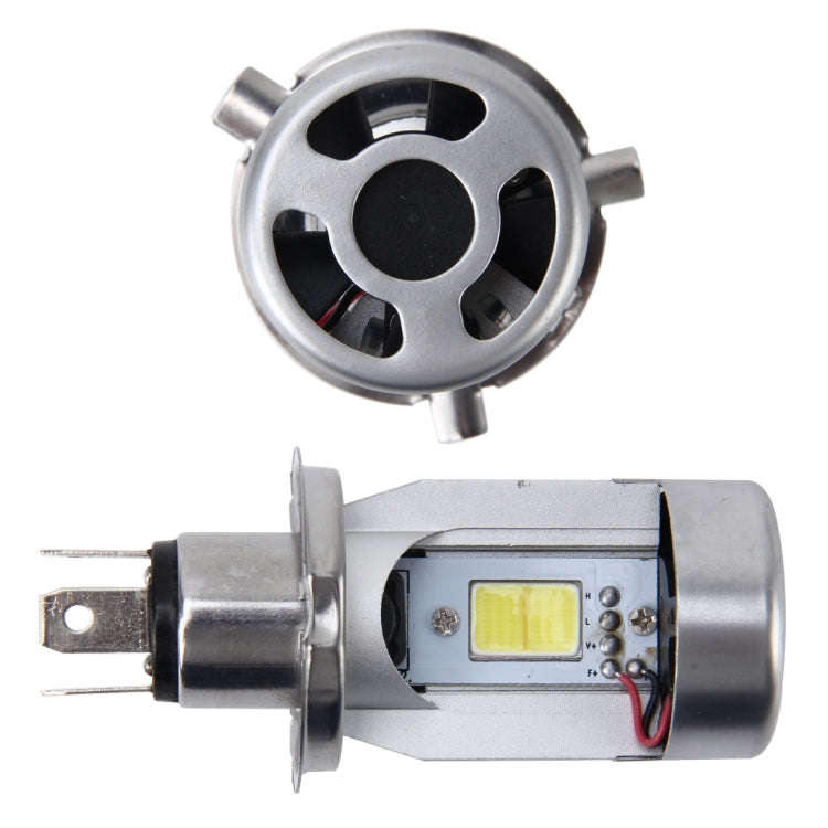 H4 HS1 Motorcycle Headlamps COB Spotlights Electric Car Fog Lights  6000K 20W 2600LM 5000Hours(Wh...