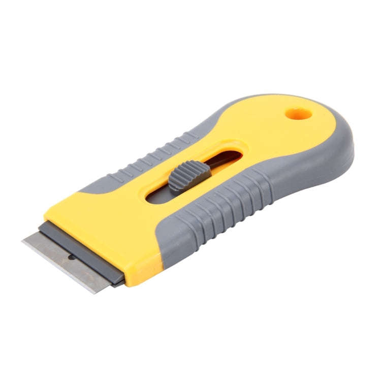 Car Auto Aluminum Scalable Multi-function Cleaning Knife Tool with Plastic Handle for Window Clea...