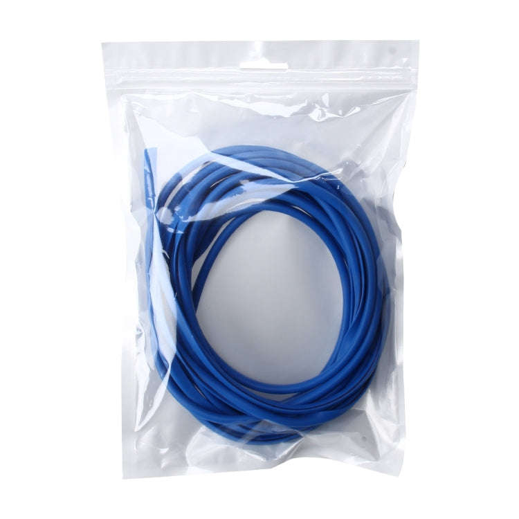 5m Car Decorative Strip PVC Chrome Decoration Strip Door Seal Window Seal(Blue)