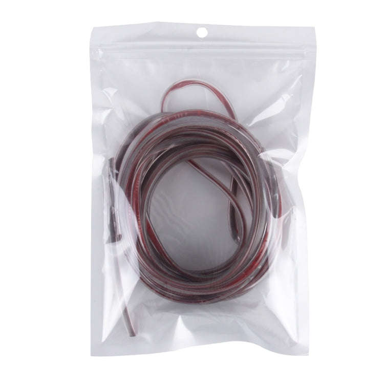 5m Car Decorative Strip PVC Chrome Decoration Strip Door Seal Window Seal(Transparent)