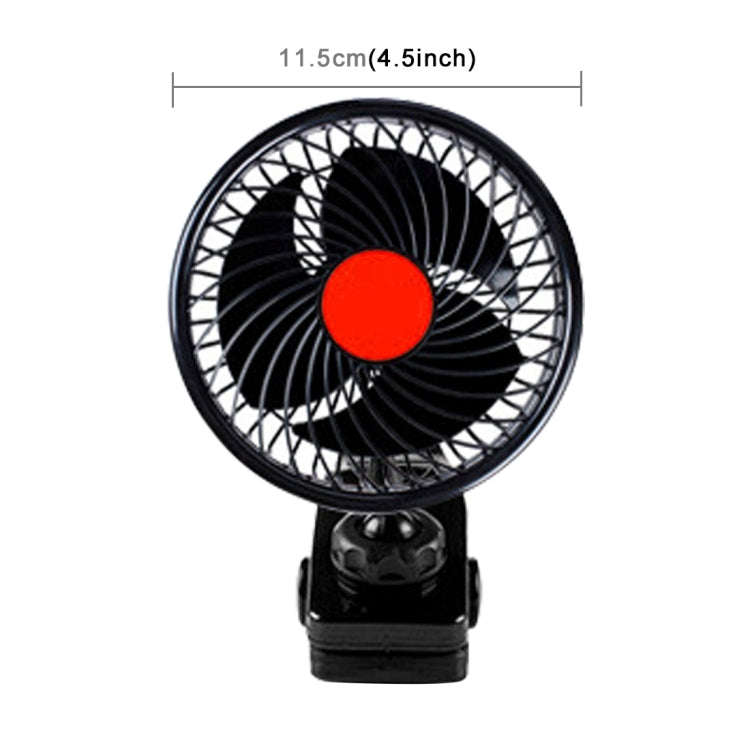 HUXIN HX-T602E 6.5W 4.5inch 360 Degree Adjustable Rotation Clip One Head Low Noise Mini Electric ...