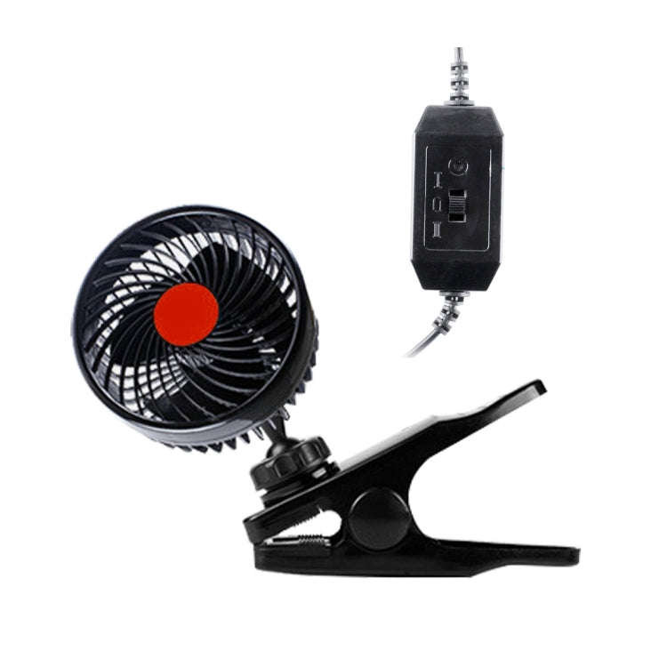 HUXIN HX-T602E 6.5W 4.5inch 360 Degree Adjustable Rotation Clip One Head Low Noise Mini Electric ...