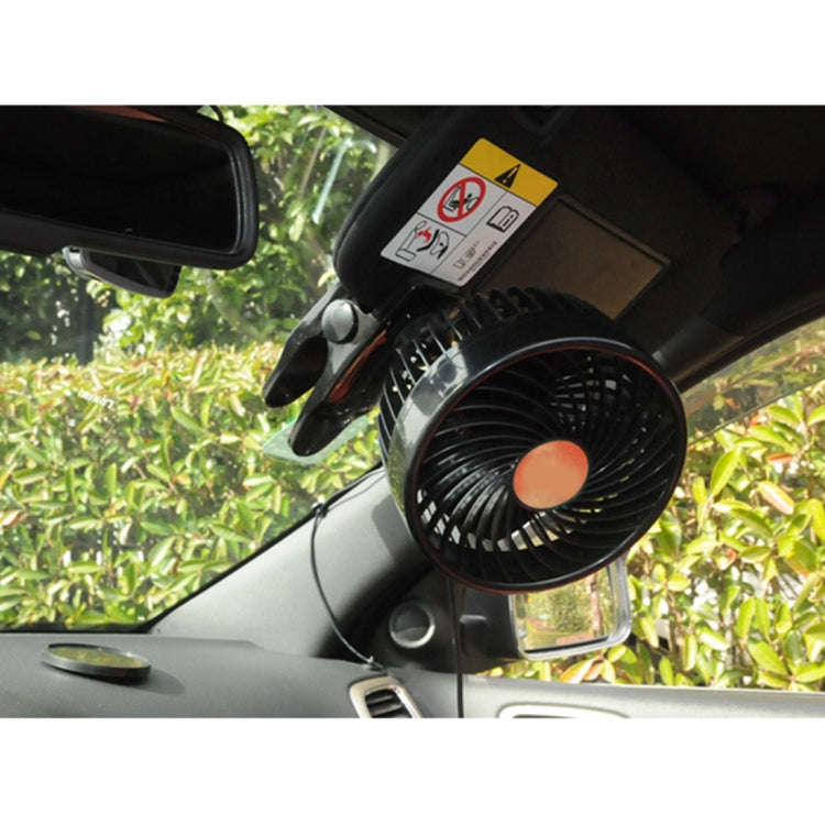 HUXIN HX-T604E 12W 6inch 360 Degree Adjustable Rotation Clip One Head Low Noise Mini Electric Car...