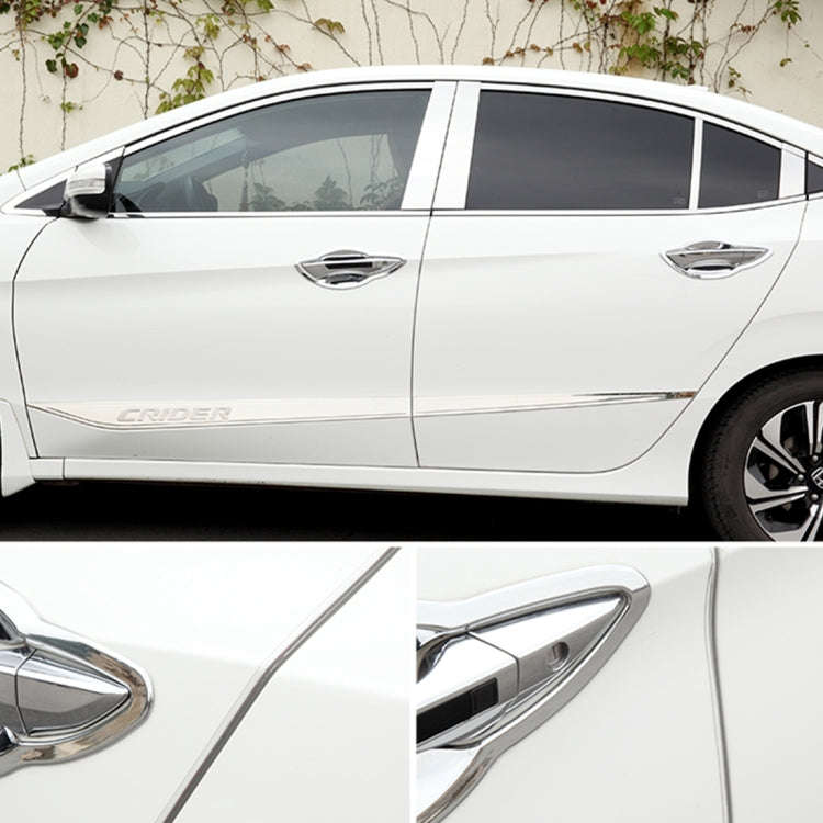5.6m Car Decorative Strip Rubber Chrome Decoration Strip Door Seal Window Seal (Transparent)