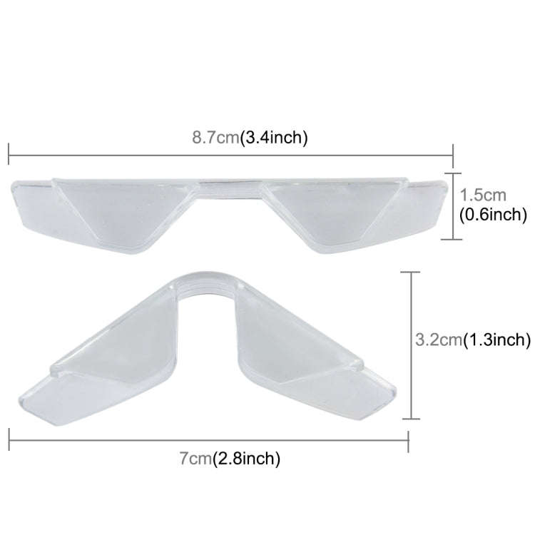 3R 3R-2107 4 PCS Rubber Car Side Door Edge Free Bending Protection Guards Cover Trims Stickers(Tr...