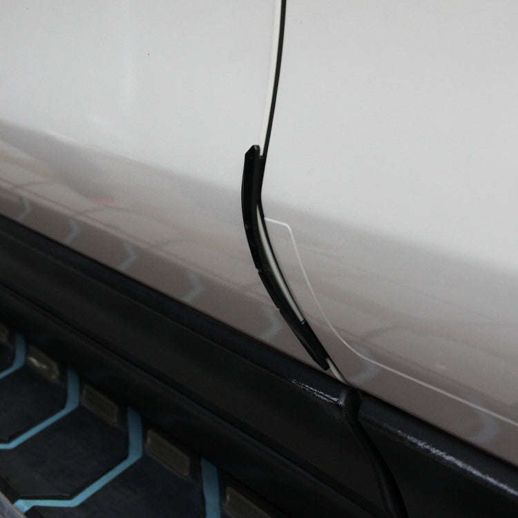3R 3R-2103 4 PCS Rubber Car Side Door Edge Protection Guards Cover Trims Stickers(Brown)