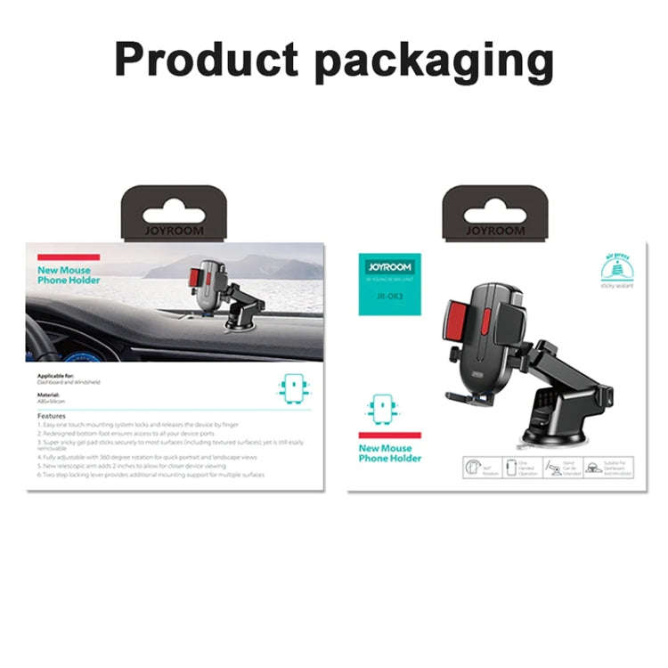 JOYROOM JR-OK3 Car New Mouse Phone Holder (Black Blue)