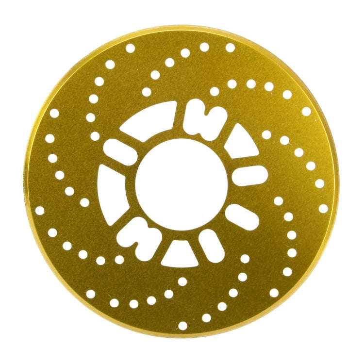 2 PCS Universal Aluminium Auto Car Wheel Disc Brake Racing Decorative Cover(Gold)