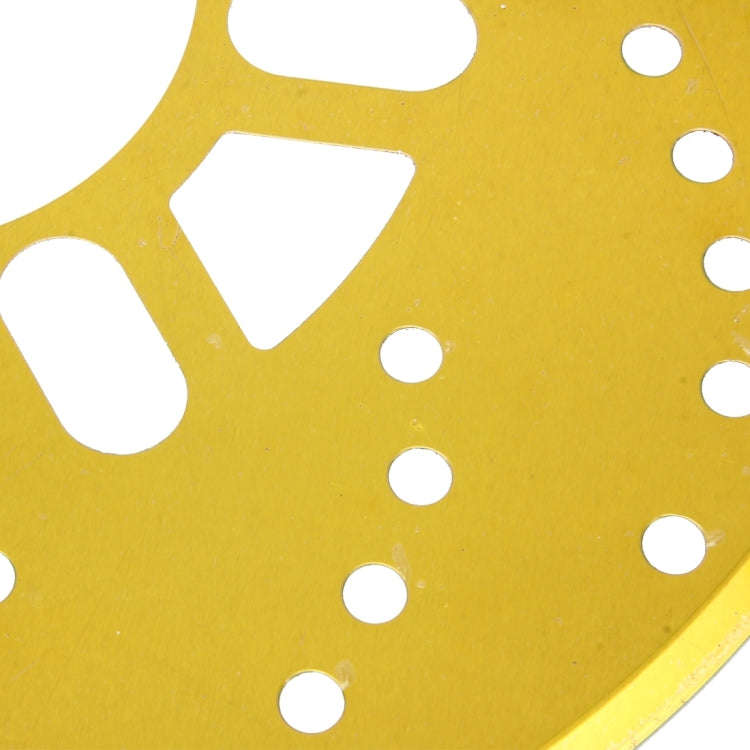 2 PCS Universal Aluminium Auto Car Wheel Disc Brake Racing Decorative Cover(Gold)