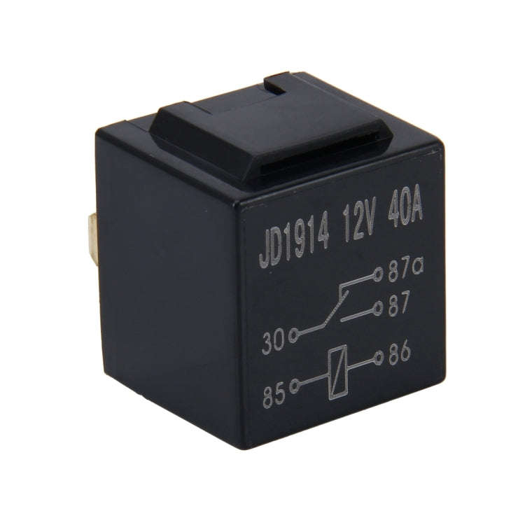 10 PCS JD-1914 40 AMP 12V Waterproof Car Auto Five Plugs Relay