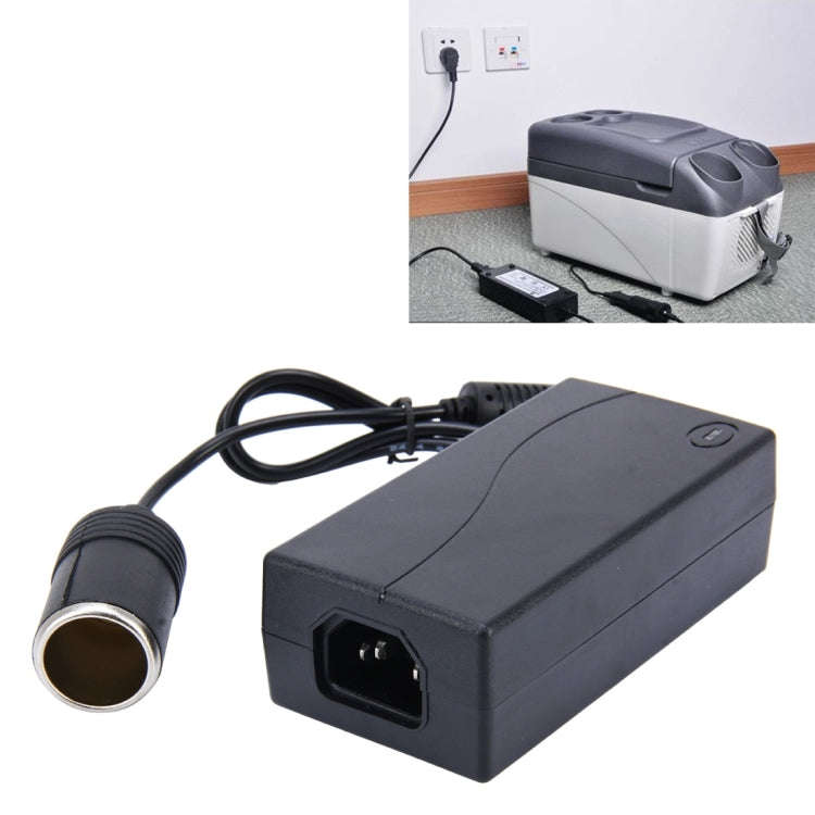 60W Vehicle Power Inverters 110V-240V AC/DC to 12V DC with Car Cigarette Lighter Socket Adapter C...