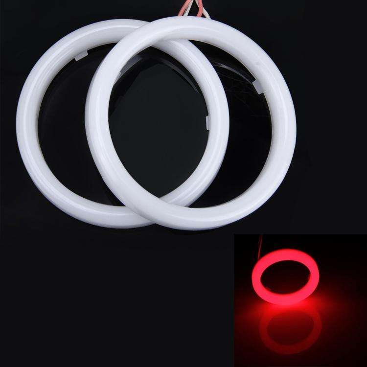 2 PCS 2.5inch Car Angel Eyes Light, DC 12V(Red Light)